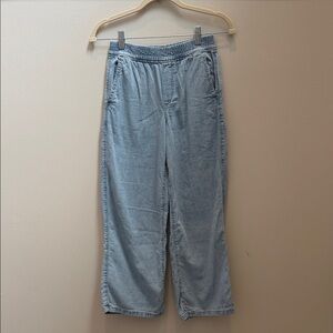 Gap kids super soft wide leg jeans with elastic waist size L-10